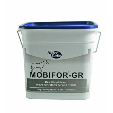 Nutrilabs Mobifor GR 3kg die Komplettformel für das alternde Pferd begrenztes MHD!!!