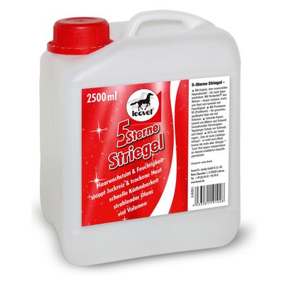 Leovet 5-Sterne Striegel 2,5 l für Pferde