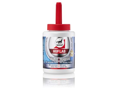 Leovet HUFLAB Hufol mit natürlichen reinen Ölen für gesunde Hufe 450 ml für Pferde