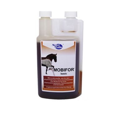 Nutrilabs Mobifor basic 1000ml flüssiges Ergänzungsfuttermittel für Pferde