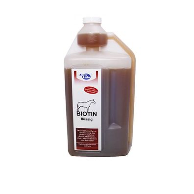 Nutrilabs Biotin Flüssig 2 Liter Ergänzungsfuttermittel für Pferde