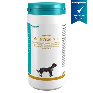 almapharm MultiVital H 1000g Ergänzungsfuttermittel für Hunde mit Vitalstoffen