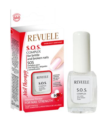 Revuele NAIL Therapy SOS-Komplex für brüchige und gebrochene Nägel 10 ml