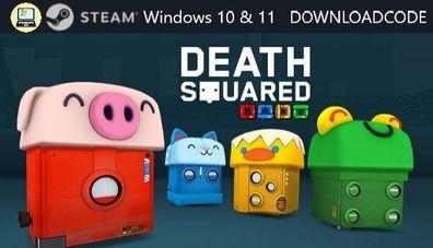 NEU PC Computer Spiel Death Squared für Windows 10 11 STEAM Download Code Game