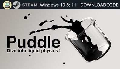 NEU PC Computer Spiel Puddle für Windows 10 11 STEAM Download Code Game Key NEW