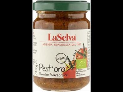 LaSelva 3x Pest'oro - Würzcreme aus getrockneten Tomaten 130g