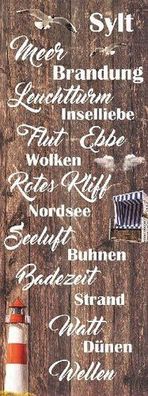Sylt-Sehnsucht â€? Wandbild