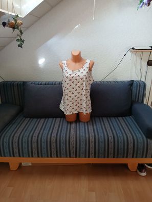 Damen Top weiß/bunt