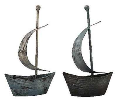 Set Metall-Segelboote 12,5cm
