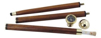 Maritimer Spazierstock - Kompass