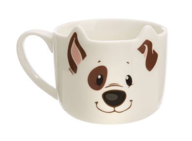 Tasse Hund weiß, NICI, 62175