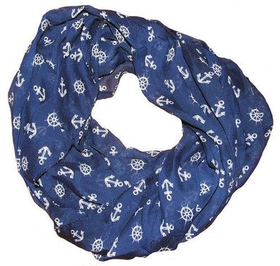 Loop blau - Anker & Steuerrad