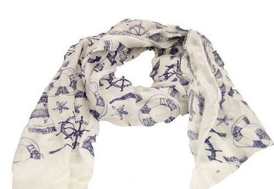 Damen Schal maritim