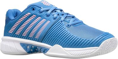 K-Swiss Sportschuhe Damen Tennisschuhe K Swiss Express Light 2 Silver Lake Blue
