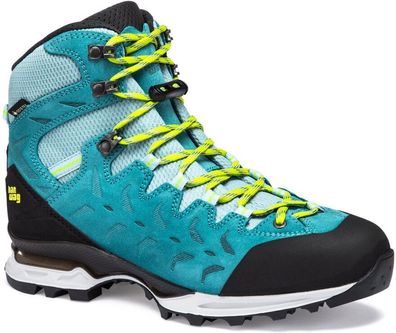 Hanwag Damen Wanderschuhe Outdoorschuhe Makra Trek Lady Gtx Icefall/Sulphur 1376310