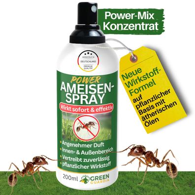 Ameisen Abwehrspray Power-Konzentrat, 200 ml Sprühflasche