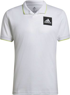 Adidas T-Shirt Herren T Shirt Paris Freelift Polo White 164802