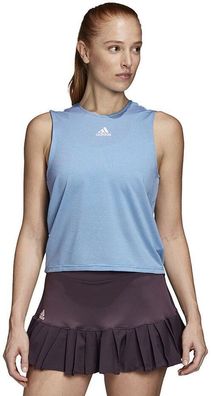 Adidas Damen Shirt Tank Top Camo Primeblue Light Blue 80300