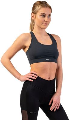 Nebbia Damen Sport-BH Sport Bh Active Sports Bra With Medium Impact 413 Dark Grey