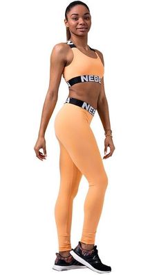 Nebbia Damen Leggings eggins Hero Scrunch Butt eggings 528 ight Orange FNBB500