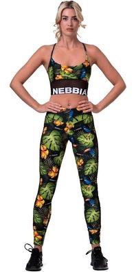 Nebbia Damen Sport-BH Sport Bh Earth Powered Sports Bra 565 Jungle Green FNBB577