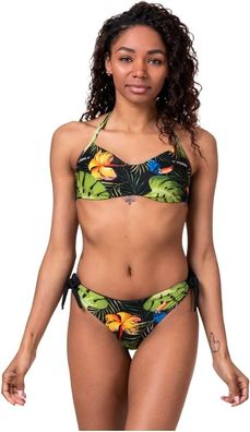 Nebbia Damen Bademode Badehose Earth Powered Bikini Top 556 Jungle Green FNBB580