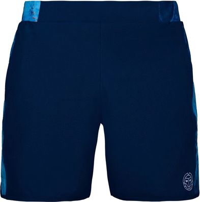 Bidi Badu Herren Shorts Adnan 7In Tech Dark Blue Aqua 93987