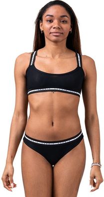Nebbia Damen Sport-BH Sport Bh esh e Bralette 540 Black FNBB504