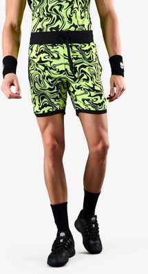 Hydrogen Herren Shorts Chrome Tech Fluo Yellow 1352446