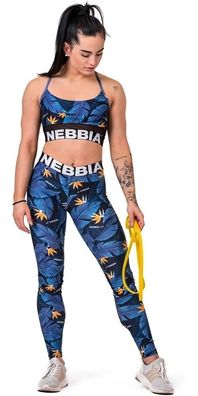 Nebbia Damen Sport-BH Sport Bh Earth Powered Sports Bra 565 Ocean Blue FNBB576