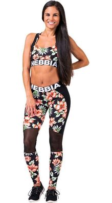 Nebbia Damen Leggins Aloha Babe Leggings 550 Black FNBB529