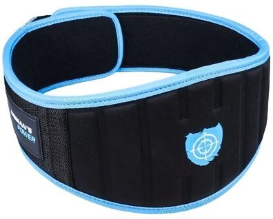 Power System Damen Fitnessgürtel ystem Womans Blue FPOW094 Blau