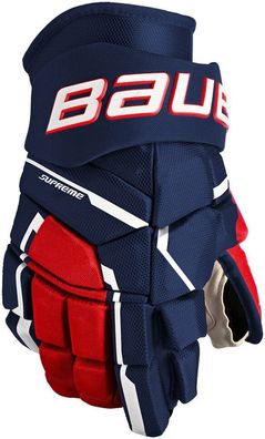 Bauer Eishockeyhandschuhe Supreme M5Pro Navy/Red/White Senior 1350800