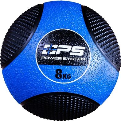 Power System Fitness Artikel Trainingsball 8 Kg Blau FPOW266