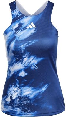 Adidas Damen Shirt Tank Top Melbourne Tennis Y Multicolor/Blue 1354143