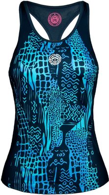 Bidi Badu Damen Shirt Tank Top Yaka Tech Blue 176024