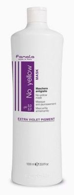 Fanola No Yellow Anti-Gelbstich Haarmaske 1L