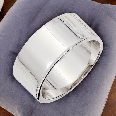 Damen Ring breit 925 Sterling Silber rhodiniert Silberring