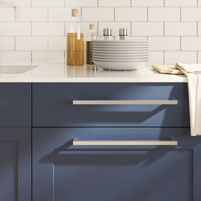 vidaXL Möbelgriffe 20 Stk. Silbern 320 mm Edelstahl
