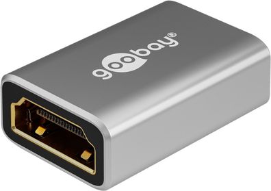 Goobay Plus HDMI-Kupplung / Adapter / 8K / UHD / 3D / HDR / HEC / CEC / eARC