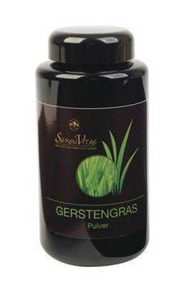 Semen Vitae Bio Gerstengras-Pulver 160 g. in Violett Glas 160g