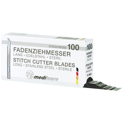 Fadenziehmesser lang 110 mm (100 Stk.)