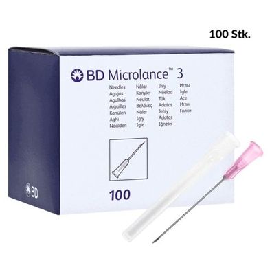 Dünnwandkanüle Microlance 18G x 1 1/2rosa (100 Stk.)