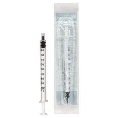 Insulinspritzen 1 ml - U 100 (100 Stk.)