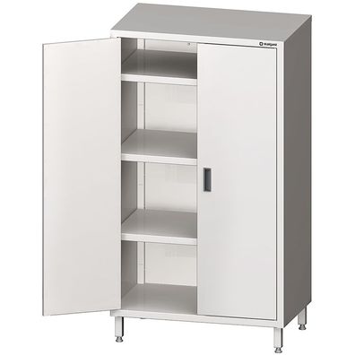 Stalgast Hochschrank mit Flügeltüren, 3 höhenverstellbare Einlegeböden, 1000x600x1
