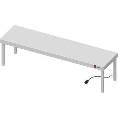 Stalgast Wärmebrücke 1-etagig 900x400x400 mm mit Keramik-Infrarot-Strahlern