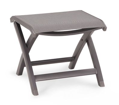 Larino Hocker Aluminium Anthrazit