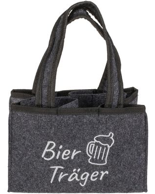 Herrenhandtasche Bierträger Flaschentasche Männerhandtasche Bier 6er Träger