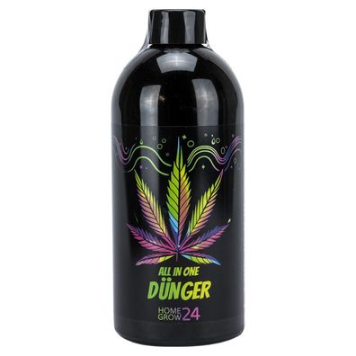 HomeGrow24, All-In-One Dünger, Organischer Bio Dünger 0,5l