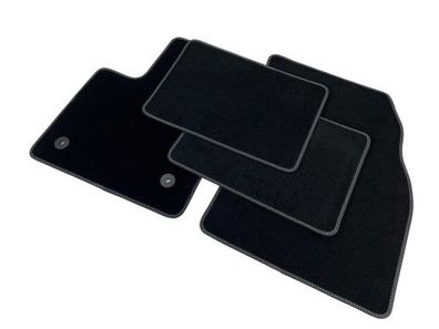 Original Ford Focus MK4 Fußmatten schwarz Velours ST-Line Teppich Stoff Matten